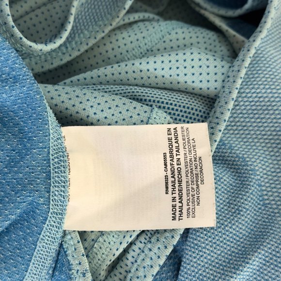 Womens Nike Dri-Fit Blue Racerback Light Weight Athletic Tank Top SIze Small - Picture 9 of 10